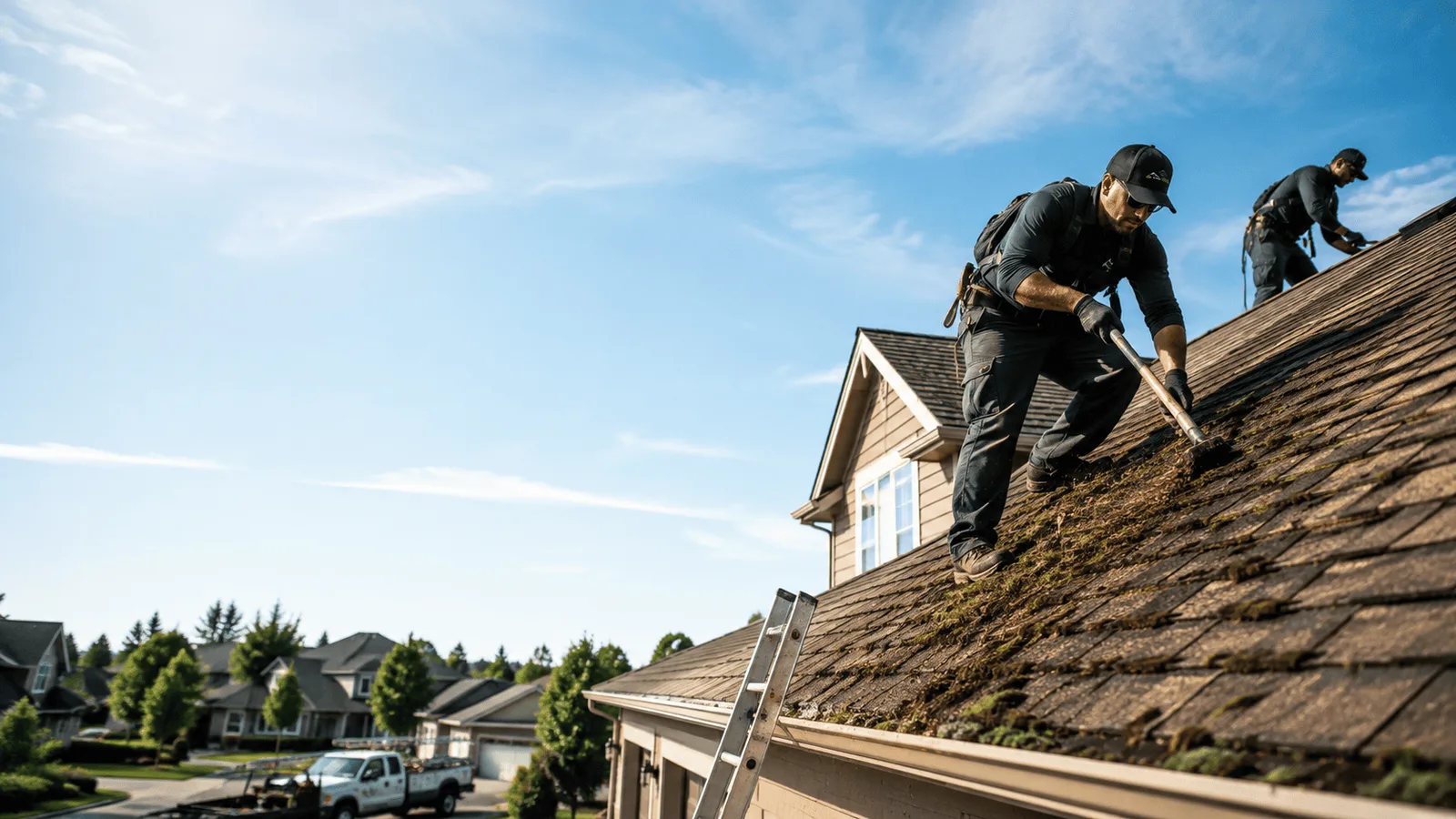 Roof Moss Removal in Bridgewater, VA near me